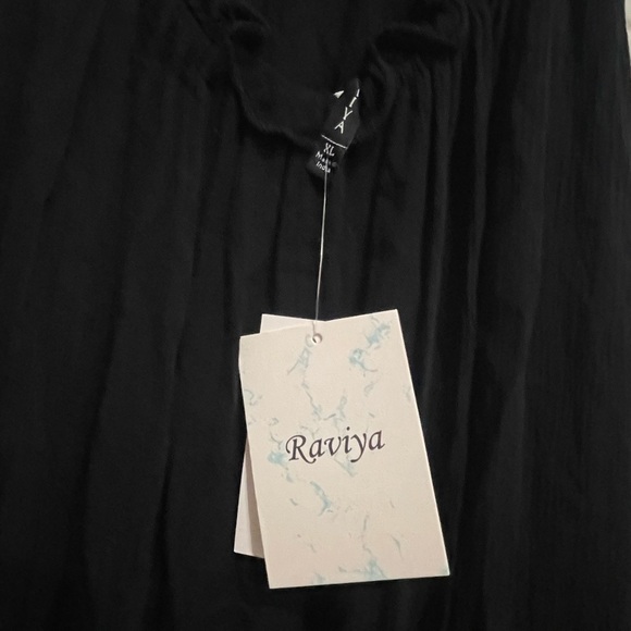 NWT Raviya Black Maxi Dress - Picture 2 of 7